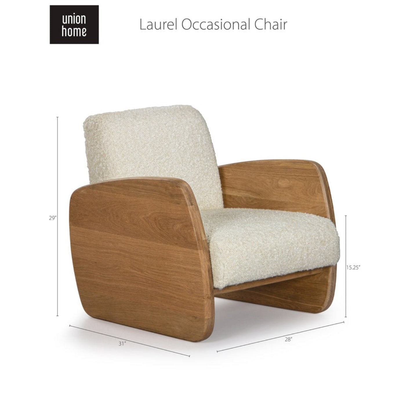 Union Home Laurel Lounge Chair -  LVR00543