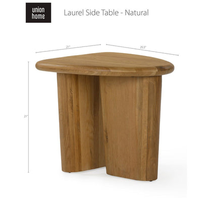Union Home Laurel Side Table - Natural  - LVR00342