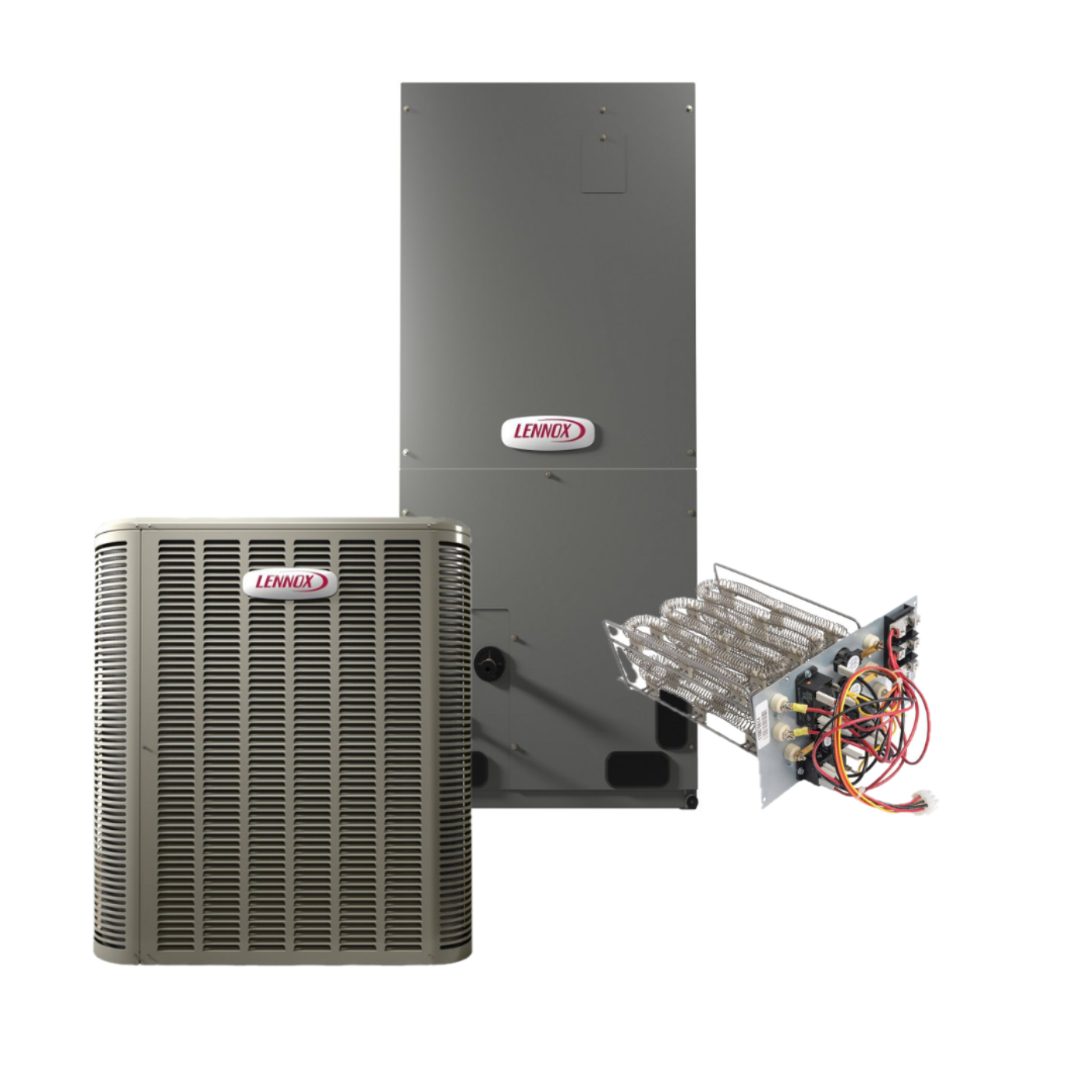 Lennox Merit 17 SEER2 - 3 Ton Heat Pump System with Variable Speed Air Handler - 210048676