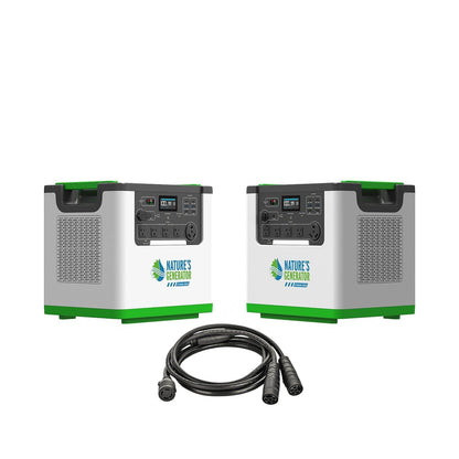 Nature's Generator Lithium 3600 Power Station - NGLGN36