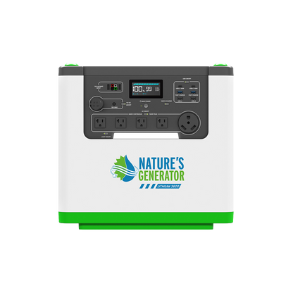 Nature's Generator Lithium 3600 Power Station - NGLGN36