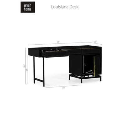Union Home Louisiana Desk  - LVR00665