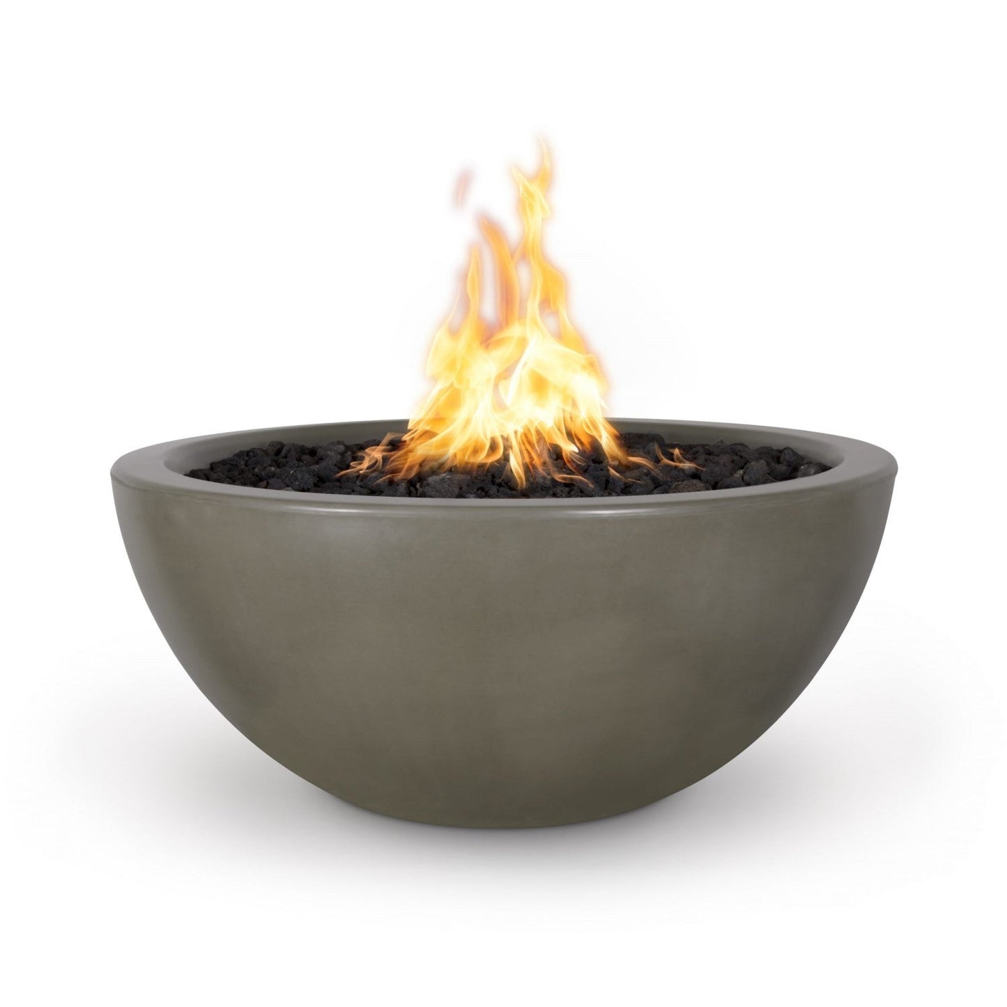 38" Luna Concrete Fire Bowl Ash