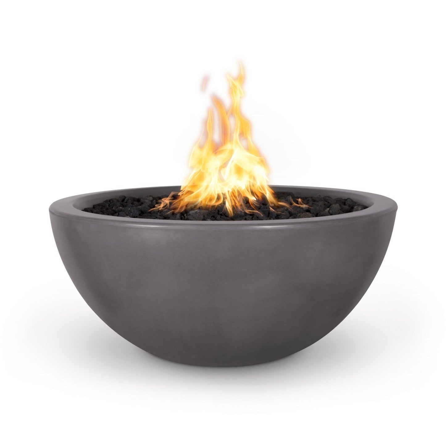 38" Luna Concrete Fire Bowl Chestnut