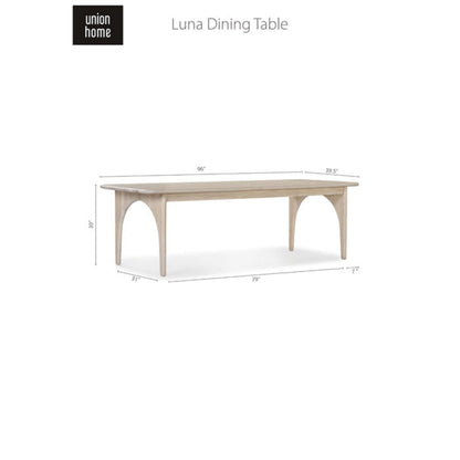 Union Home Luna Dining Table -  DIN00277