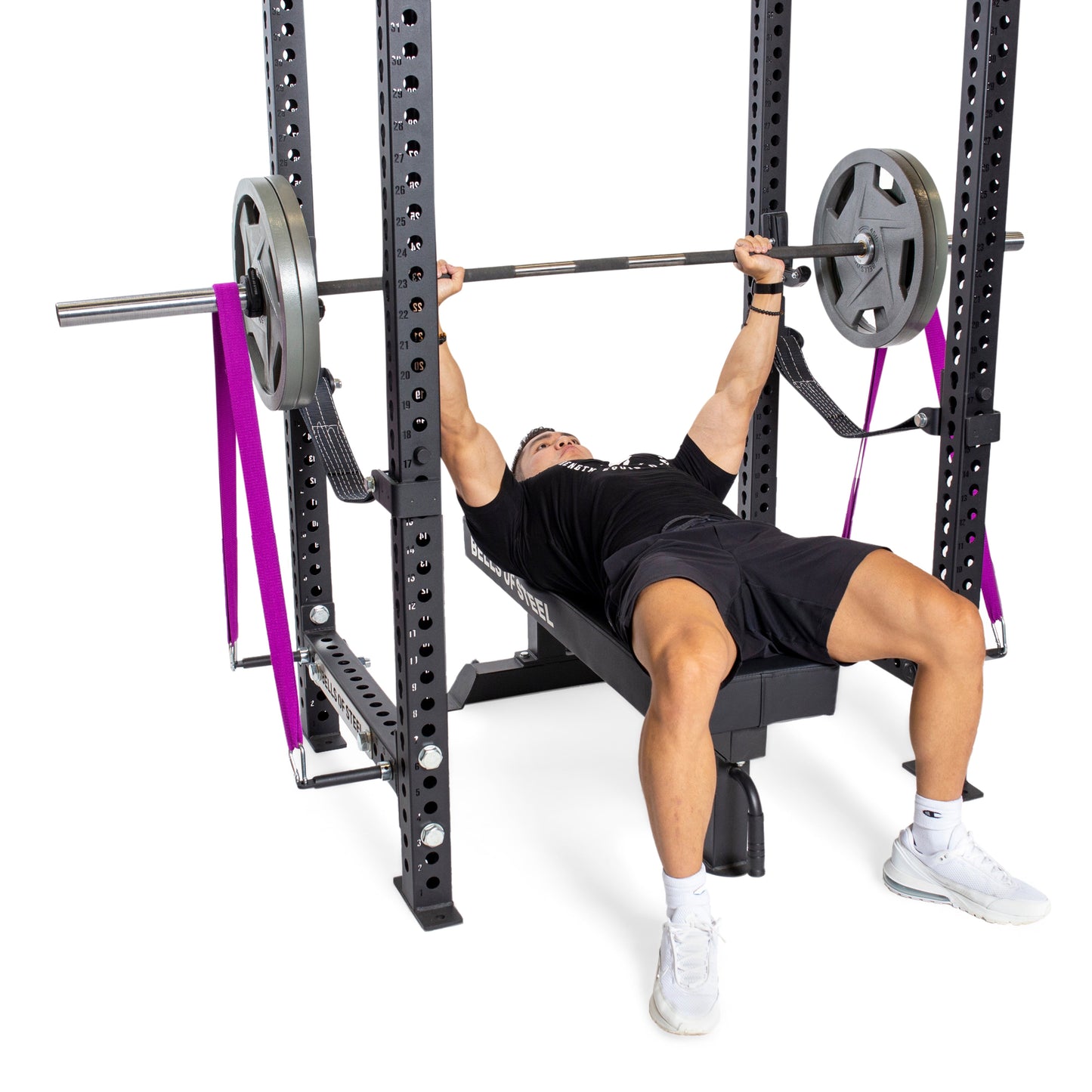 Bells Of Steel Manticore Four Post Power Rack - Prebuilt (3" x 3", 1" Holes) - 4-PST-MTC-PREBLT