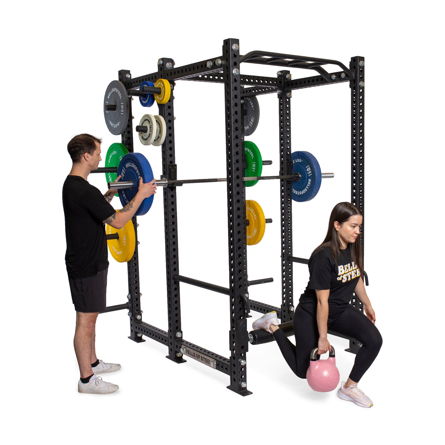 Bells Of Steel Manticore Six Post Power Rack - Prebuilt (3" x 3", 1" Holes) - 6-PST-MTC-PREBLT