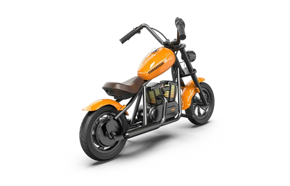 Hyper Gogo Challenger 12 Plus Electric Motorcycle, Bluetooth - EL-MB07C-ORANGE