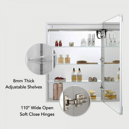 Blossom Vega – 24 Inches LED Medicine Cabinet - MCL4 2432L