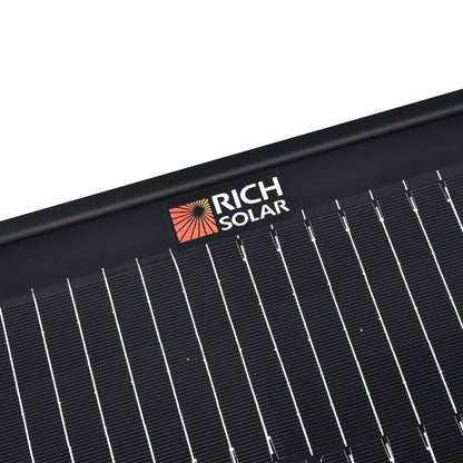 Rich Solar MEGA 200 Portable Briefcase Solar Panel | 200 Watt Portable Solar Panel | Powerful 12V Portable Solar Panel for Generators, Power Stations, Campers | High Efficiency - RS-X200B