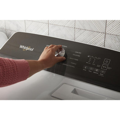 WHIRLPOOL 7.0 Cu. Ft. Long Vent Gas Moisture Sensing Dryer White - WGD500RLW