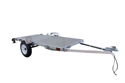 DK2 MFT4X8G Folding Utility Trailer Kit 4 ft. x 8 ft. 1450 lbs. Capacity Galvanized Steel Silver New - MFT4X8G