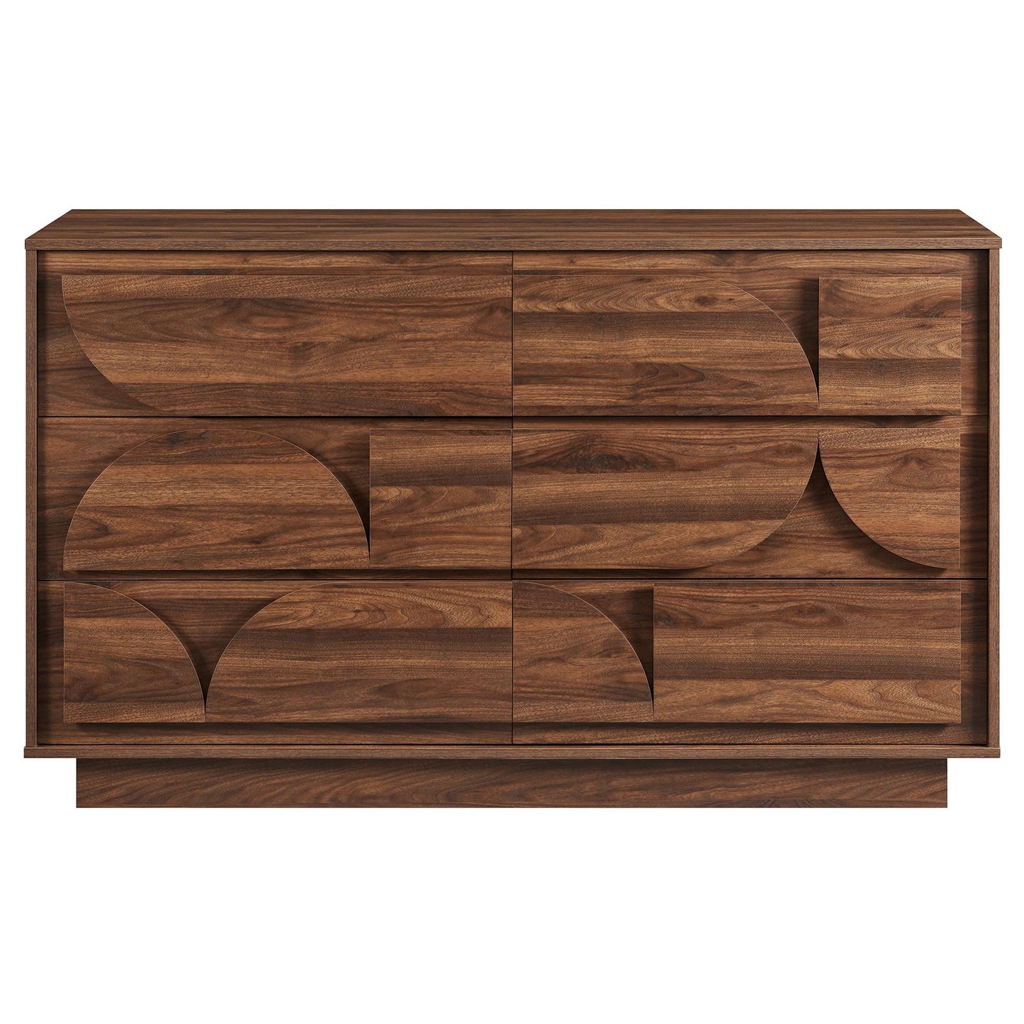 Modway Furniture 6-Drawer Dresser - MOD-7163-WAL