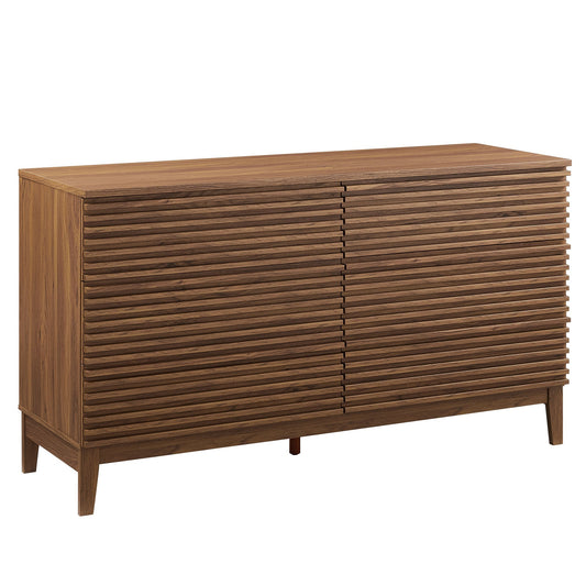 Modway Furniture Render 63” 6-Drawer Dresser - MOD-7200-WAL