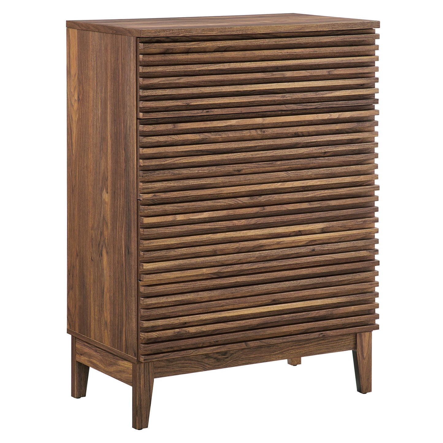 Modway Furniture Render 4-Drawer Chest - MOD-7202-WAL