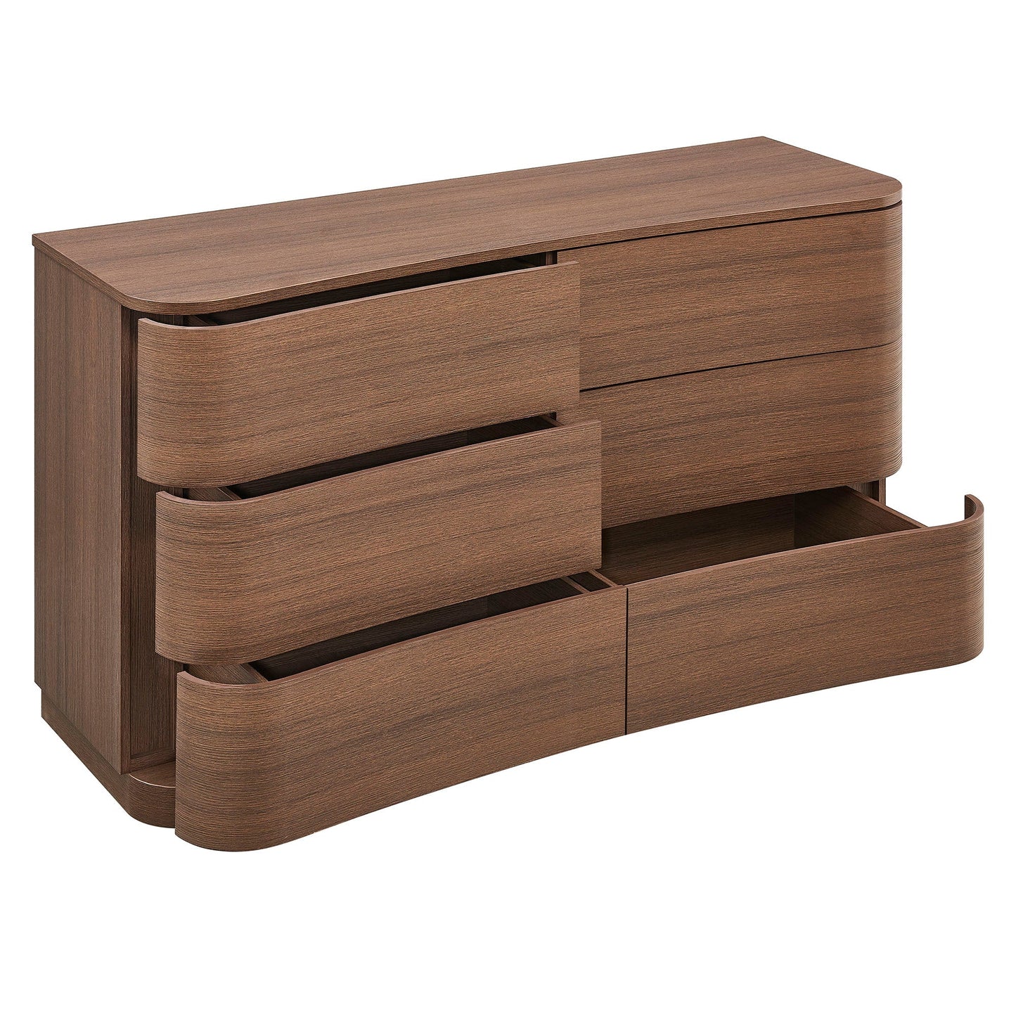 Modway Furniture Mirae 6-Drawer Curved Dresser - MOD-7229-BOA