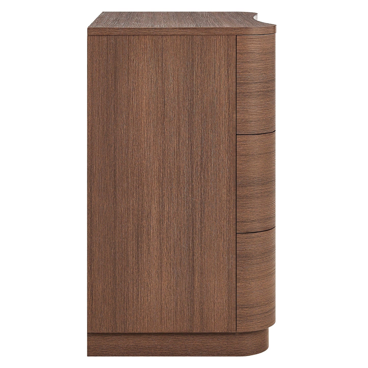 Modway furniture Mirae 3-Drawer Curved Compact Dresser - MOD-7230-BOA