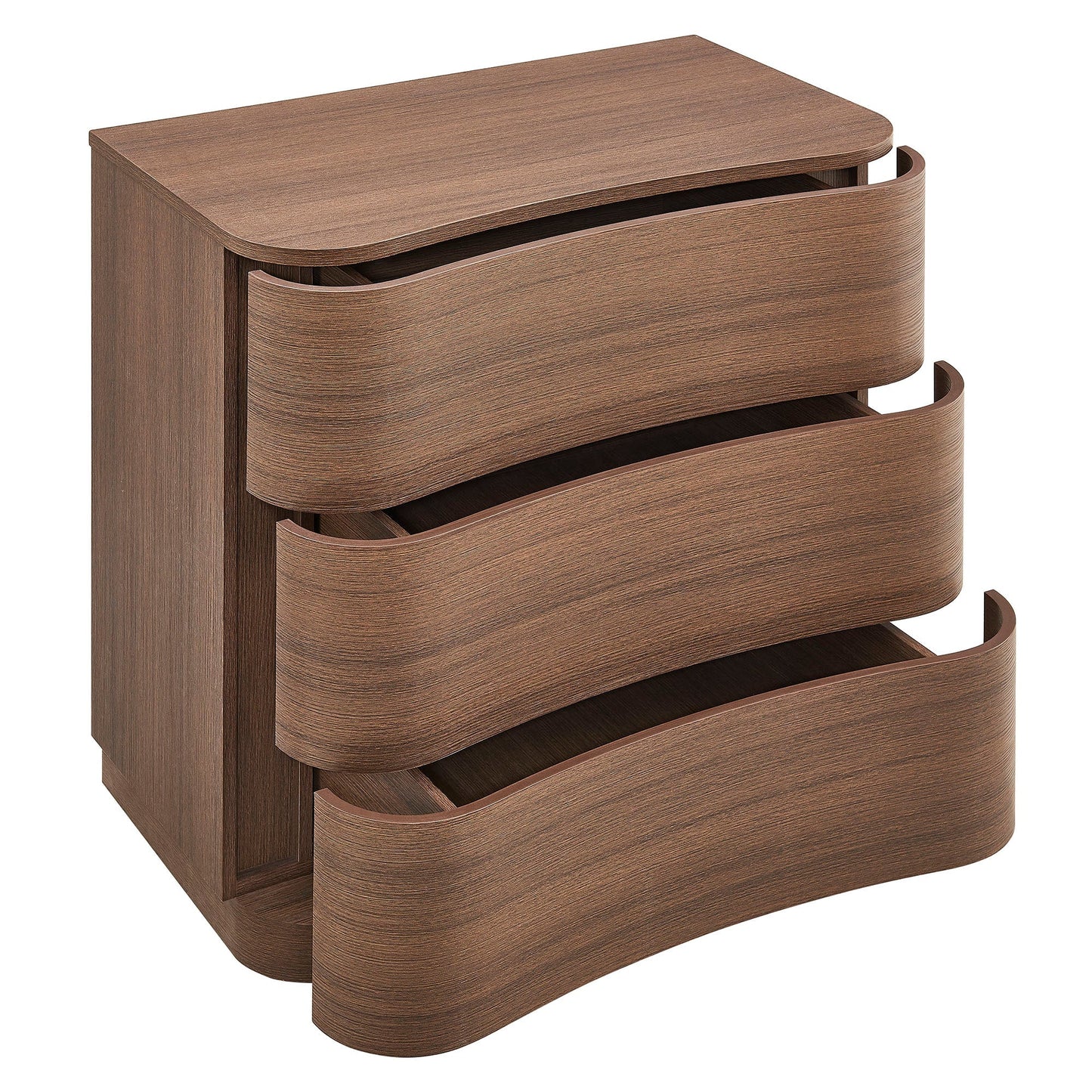 Modway furniture Mirae 3-Drawer Curved Compact Dresser - MOD-7230-BOA