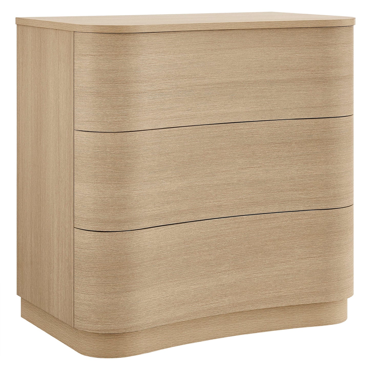 Modway furniture Mirae 3-Drawer Curved Compact Dresser - MOD-7230-BOA