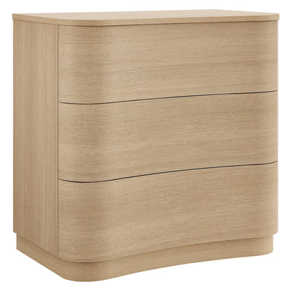 Modway furniture Mirae 3-Drawer Curved Compact Dresser - MOD-7230-BOA