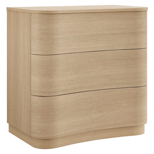 Modway furniture Mirae 3-Drawer Curved Compact Dresser - MOD-7230-BOA