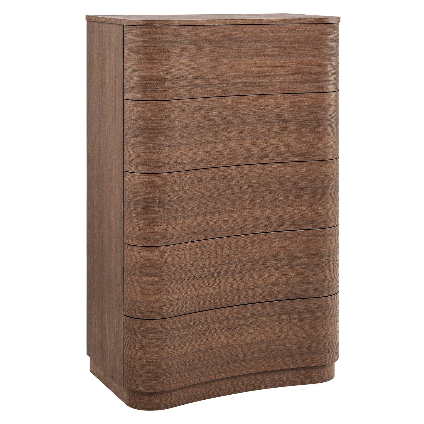 Modway Furniture Mirae 5-Drawer Curved Dresser Chest of Drawers - MOD-7231-BOA