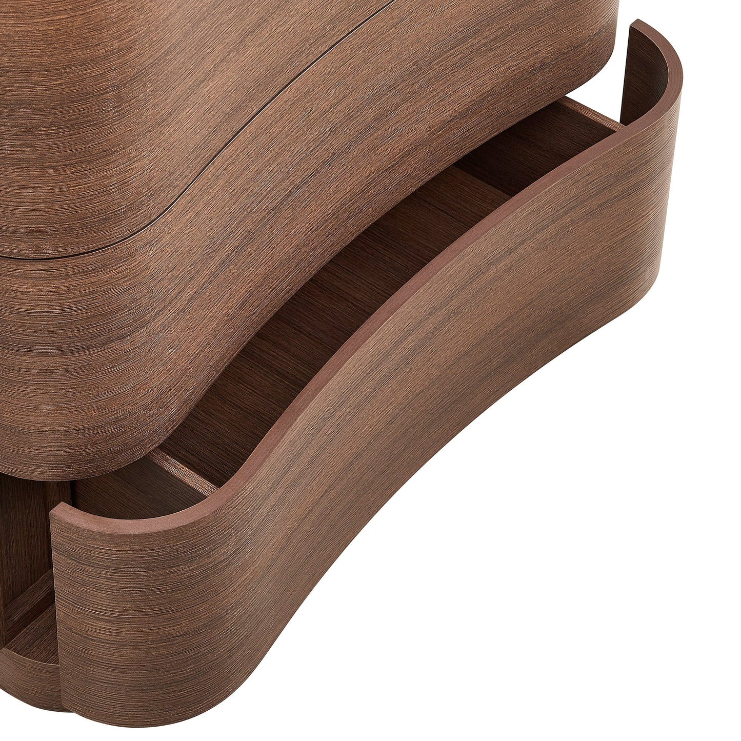 Modway Furniture Mirae 5-Drawer Curved Dresser Chest of Drawers - MOD-7231-BOA