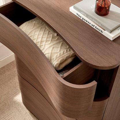 Modway Furniture Mirae 5-Drawer Curved Dresser Chest of Drawers - MOD-7231-BOA
