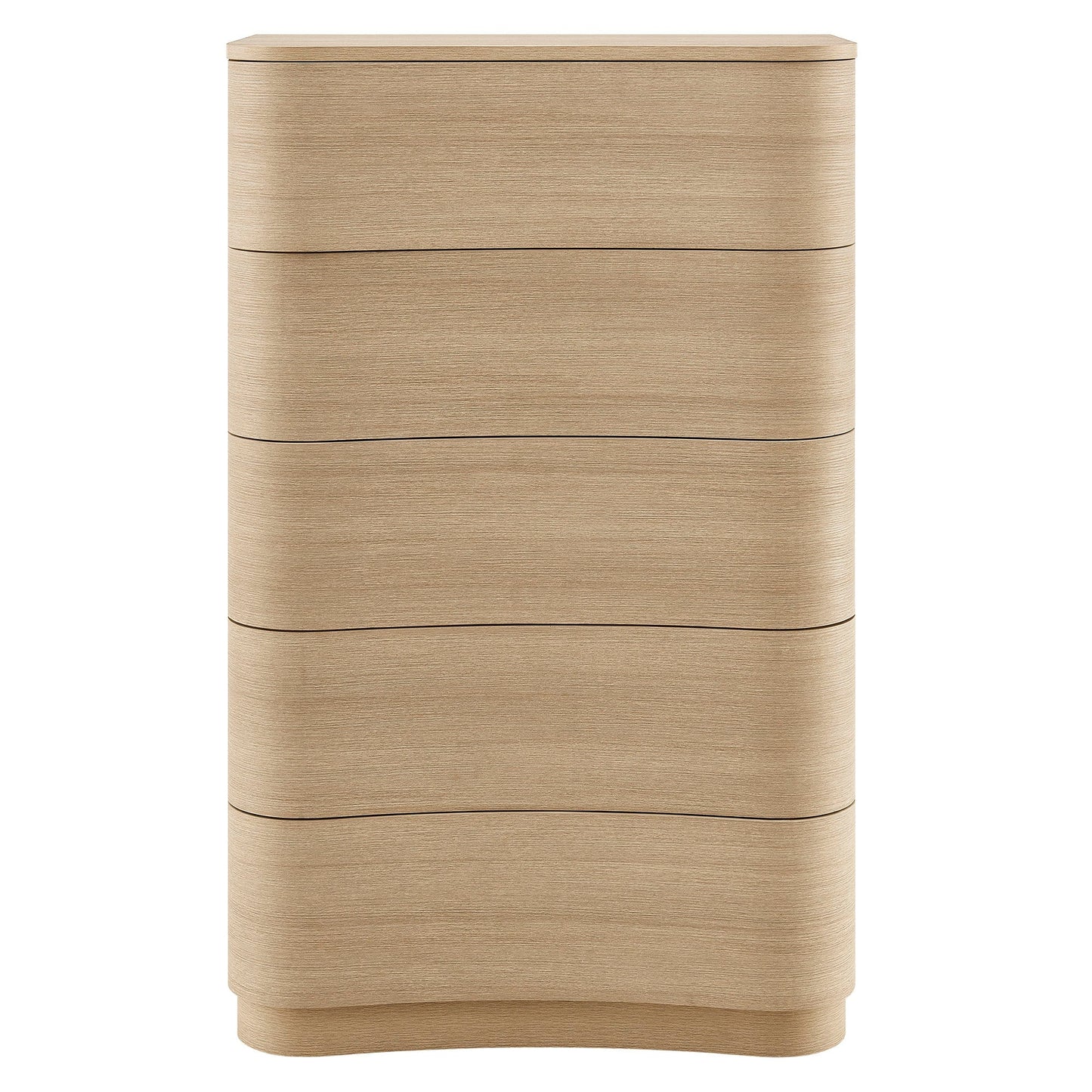 Modway Furniture Mirae 5-Drawer Curved Dresser Chest of Drawers - MOD-7231-BOA