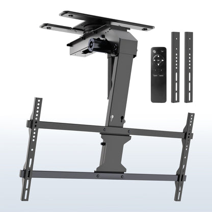 VIVO Electric Flip Down / Swivel Ceiling TV Mount - 37” to 86” Screens - MOUNT-E-FD85S