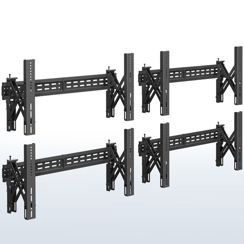VIVO Pop-Out TV Video Wall Mounts (4 Pack) - 37" to 90" Screens - MOUNT-VW90-4