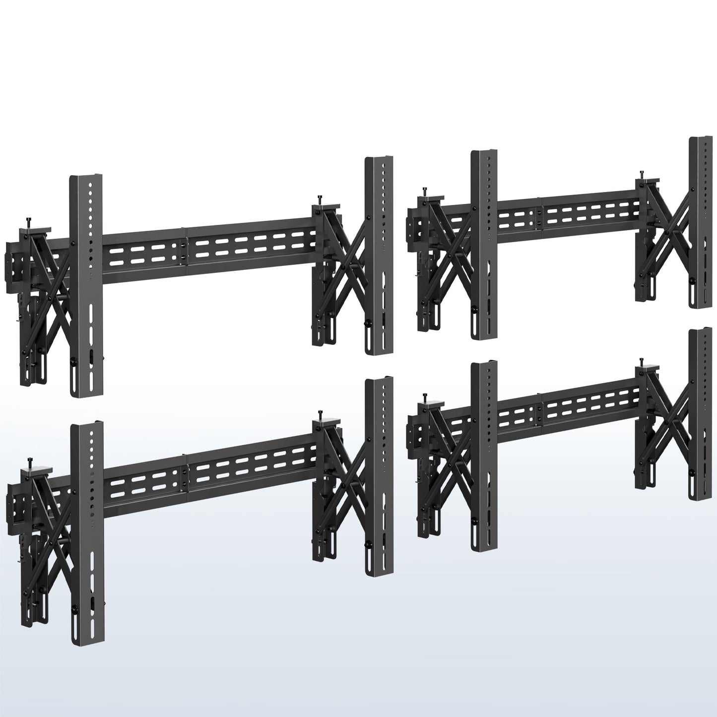 VIVO Pop-Out TV Video Wall Mounts (4 Pack) - 37" to 90" Screens - MOUNT-VW90-4
