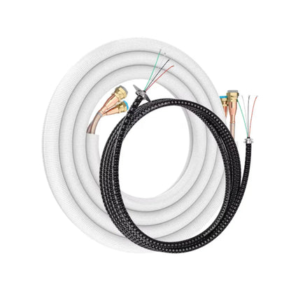 MRCOOL DIY 5th Gen 35 ft. 1/4" x 1/2" Pre-Charged Quick Connect Line Set with DIY Pro Cable - R454B (for 18K Indoor Units) - DIY35-1412C-O