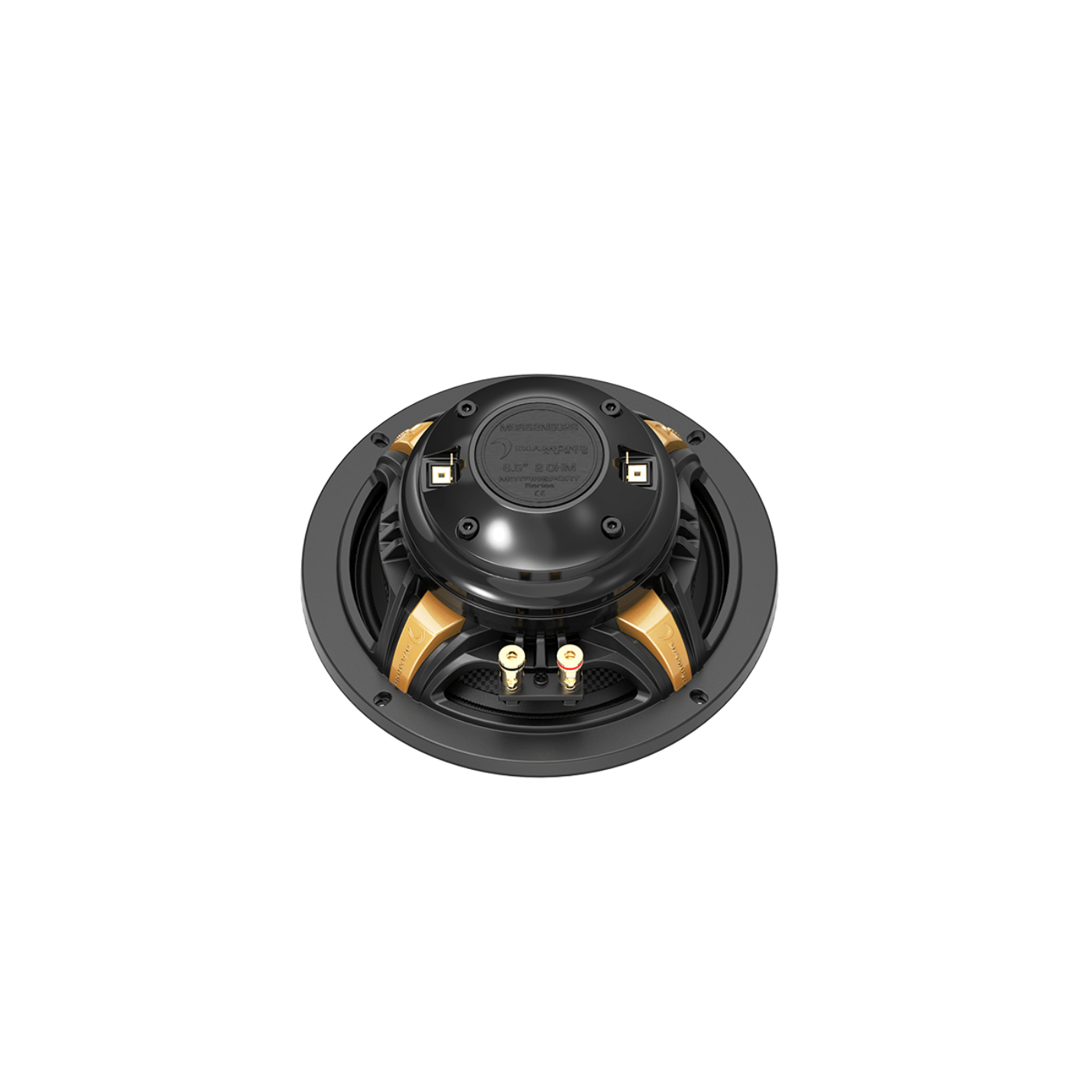 Diamond Audio 6.5" 2-Way Coaxial Shallow Mount NEO Speakers (2Ω) - MS652NEO2S