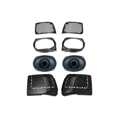 Diamond Audio 2014-2023 Harley Davidson Cut In Lid Kit with MP692 (2Ω) Speakers - MSMP692LK