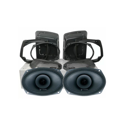 Diamond Audio 1998-2013 Harley Davidson Cut-In Lid Kit with MP694 Speakers (4Ω) - MSMP694LK13