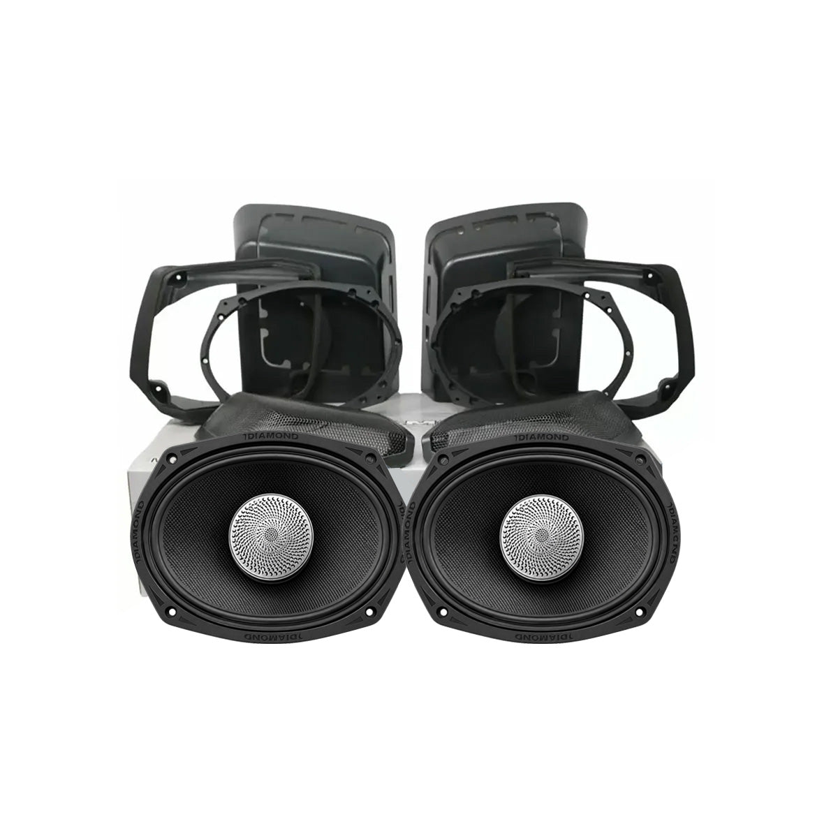 Diamond Audio 98 - 13 Harley Davidson Road Glide 4-Speaker System - DA9813RGSP5R