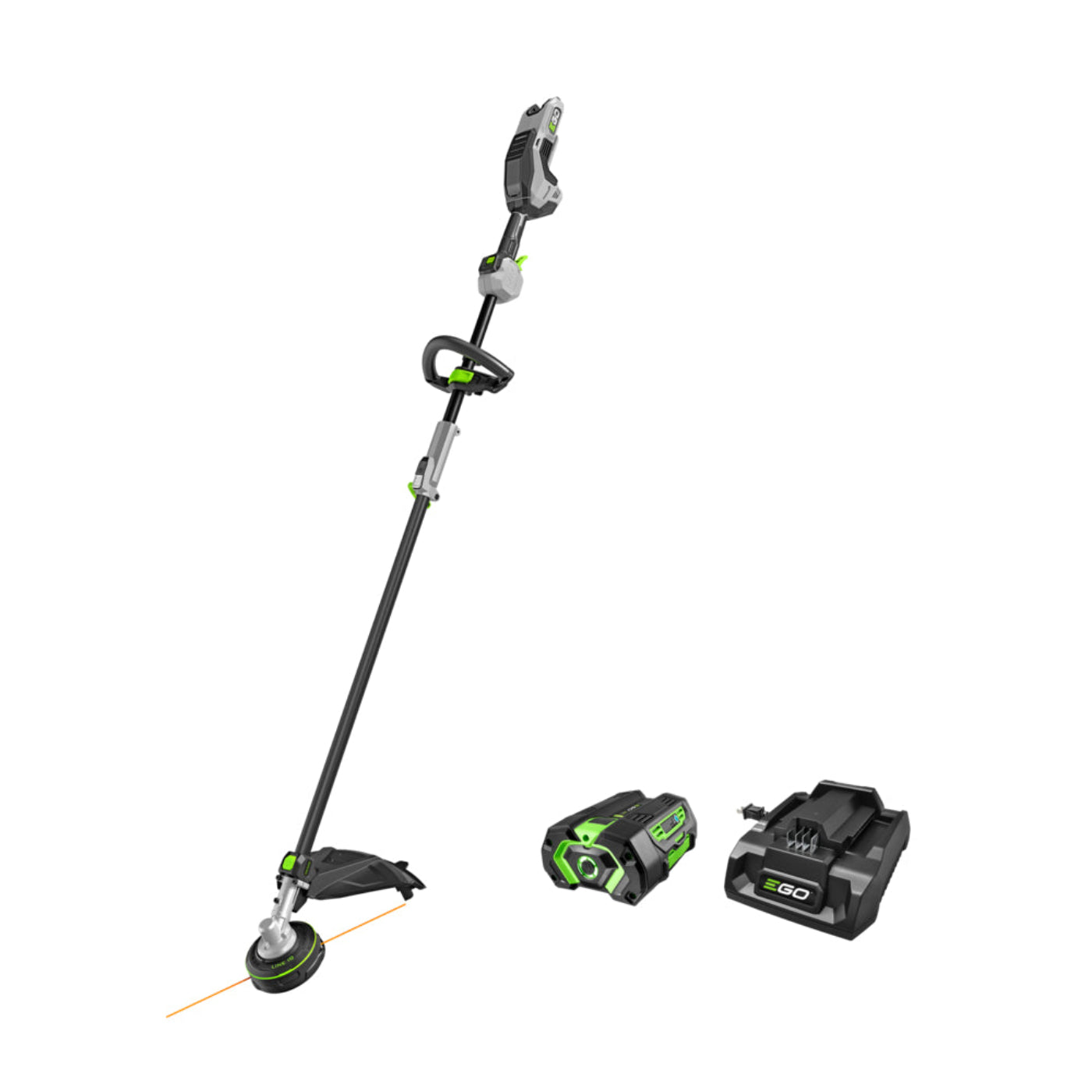 EGO Power+ Multi-Head 17” POWERLOAD String Trimmer with Line IQ with 5Ah Battery and Standard Charger - MST1704