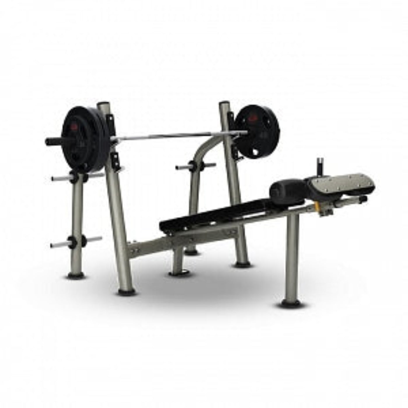 Johnson Health Tech Aura Olympic Incline and Decline Benches - Matrix Aura Decline Bench, Olympic - G3-FW15