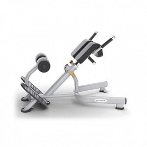 Johnson Health Tech Aura Back Extension Bench - Matrix Aura Back Extension Bench - G3-FW52
