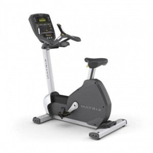Johnson Health Tech Matrix U7xi Upright Cycle - Matrix U7xi Upright Cycle Bike with 16" Capacitive Touchscreen, FitTouch Technology - U7XI-06