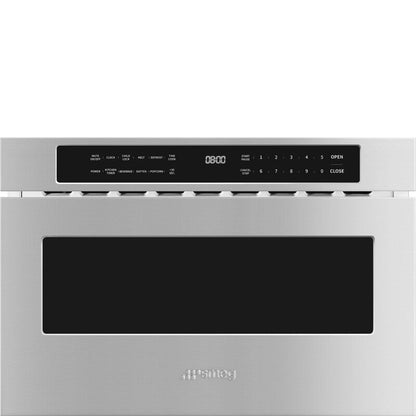 Smeg Microwave oven Stainless Steel and Glass - MWD24XU
