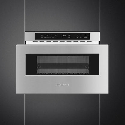 Smeg Microwave oven Stainless Steel and Glass - MWD24XU