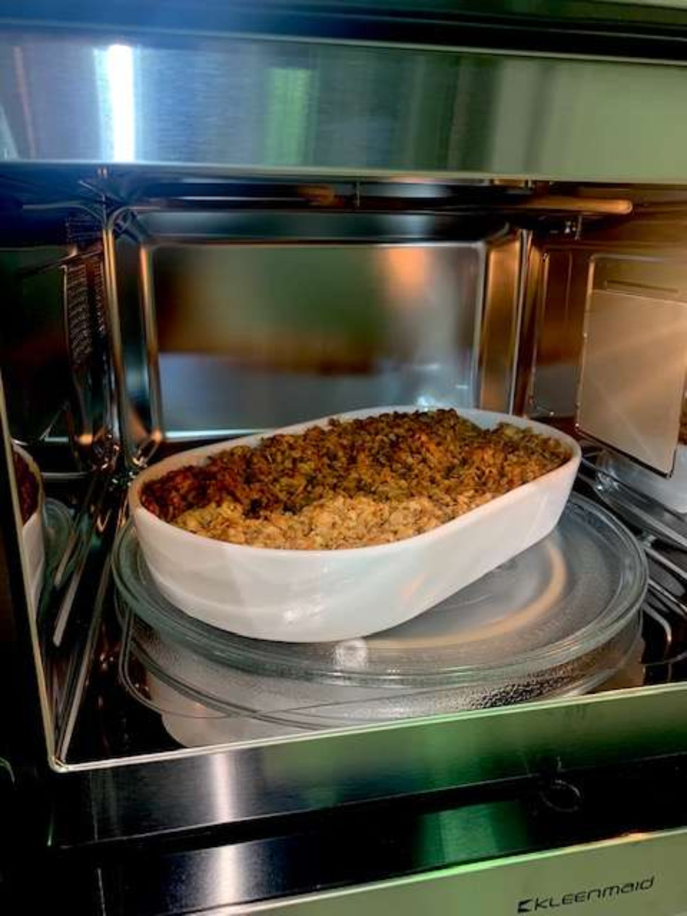 Kleenmaid 28 Litre Multi Stage Built-In Grill Oven Microwave - MWG4521X
