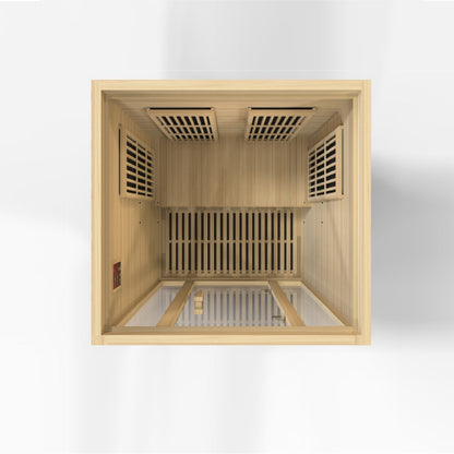 Golden Designs "Seattle" 2 Person Low EMF FAR IR Sauna  - MX-J206-01