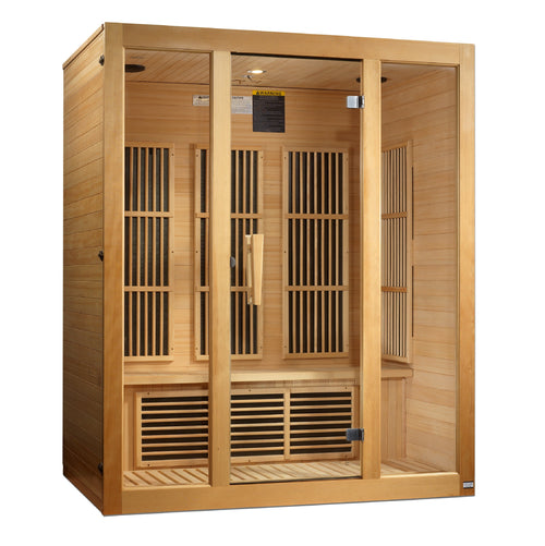 Golden Designs 3 Person Low EMF FAR IR Sauna - MX-J306-01