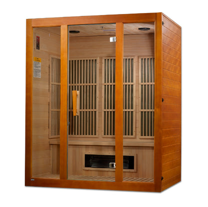 Golden Designs Dual Tech 3 person Low EMF FAR IR Sauna - MX-J306-02S