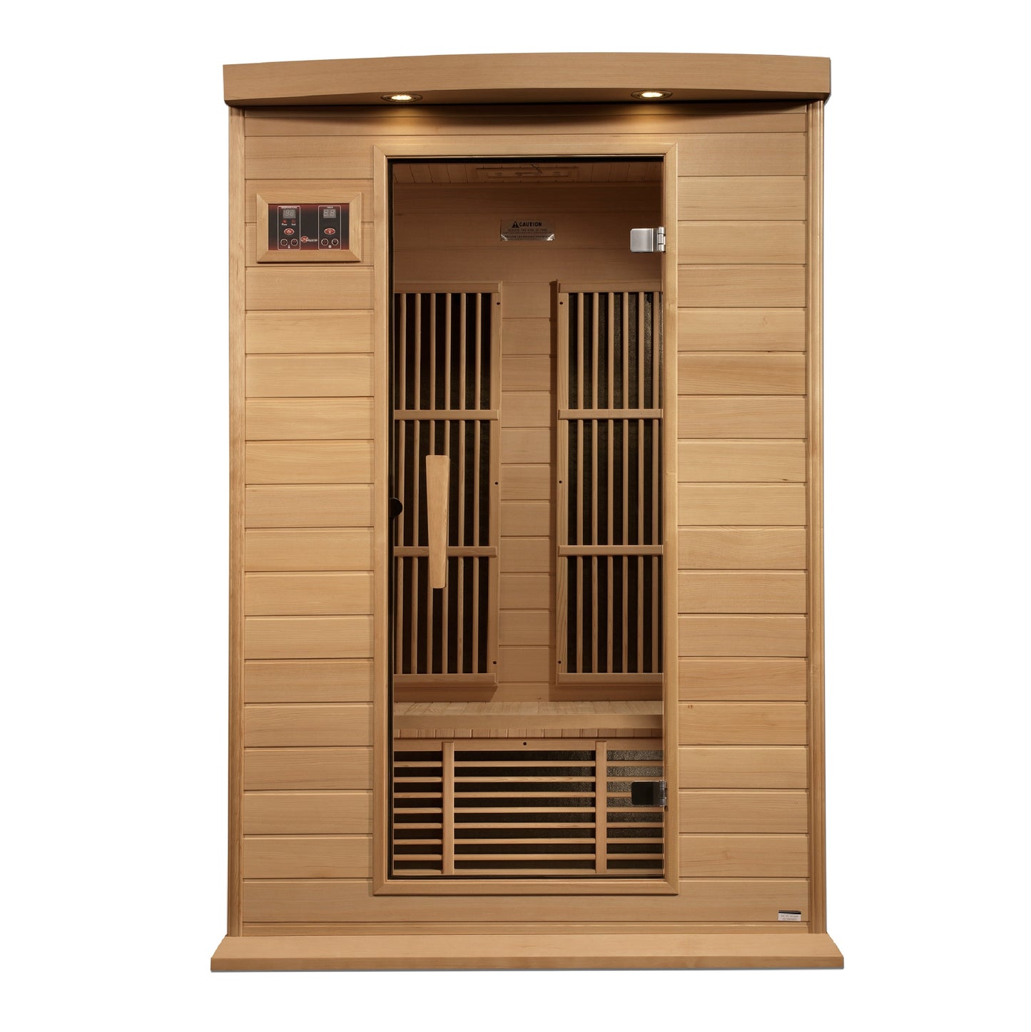 Golden Designs 2 Person Near Zero EMF FAR IR Sauna  - MX-K206-01-ZF HEM