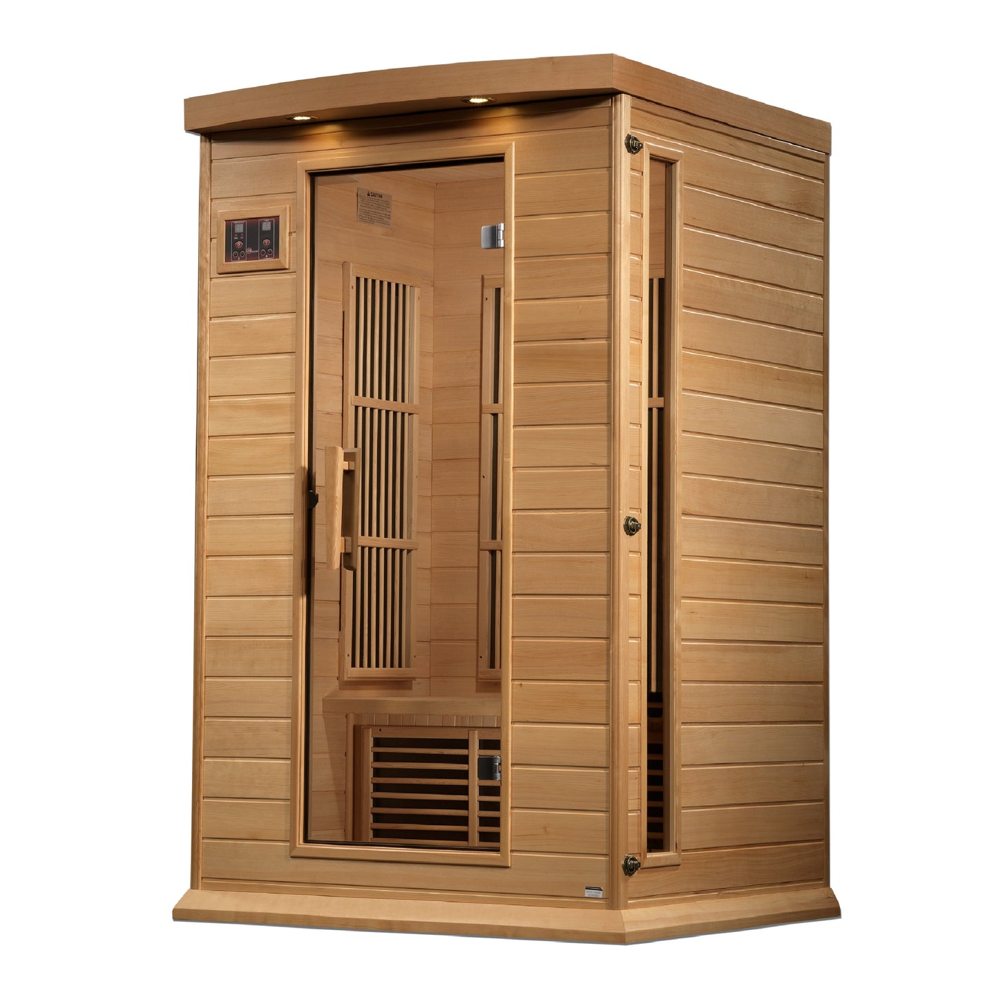 Golden Designs 2 Person Near Zero EMF FAR IR Sauna  - MX-K206-01-ZF HEM