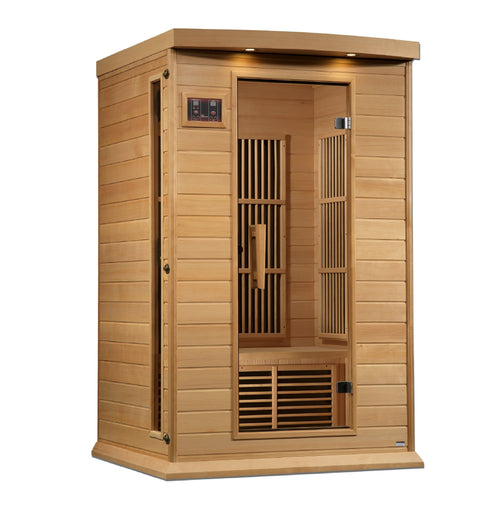 Golden Designs 2 Person Near Zero EMF FAR IR Sauna  - MX-K206-01-ZF HEM